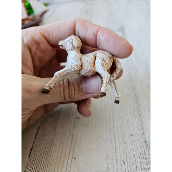 Fontanini baby lamb sheep nativity 47 village Xmas - Picture 5 of 7